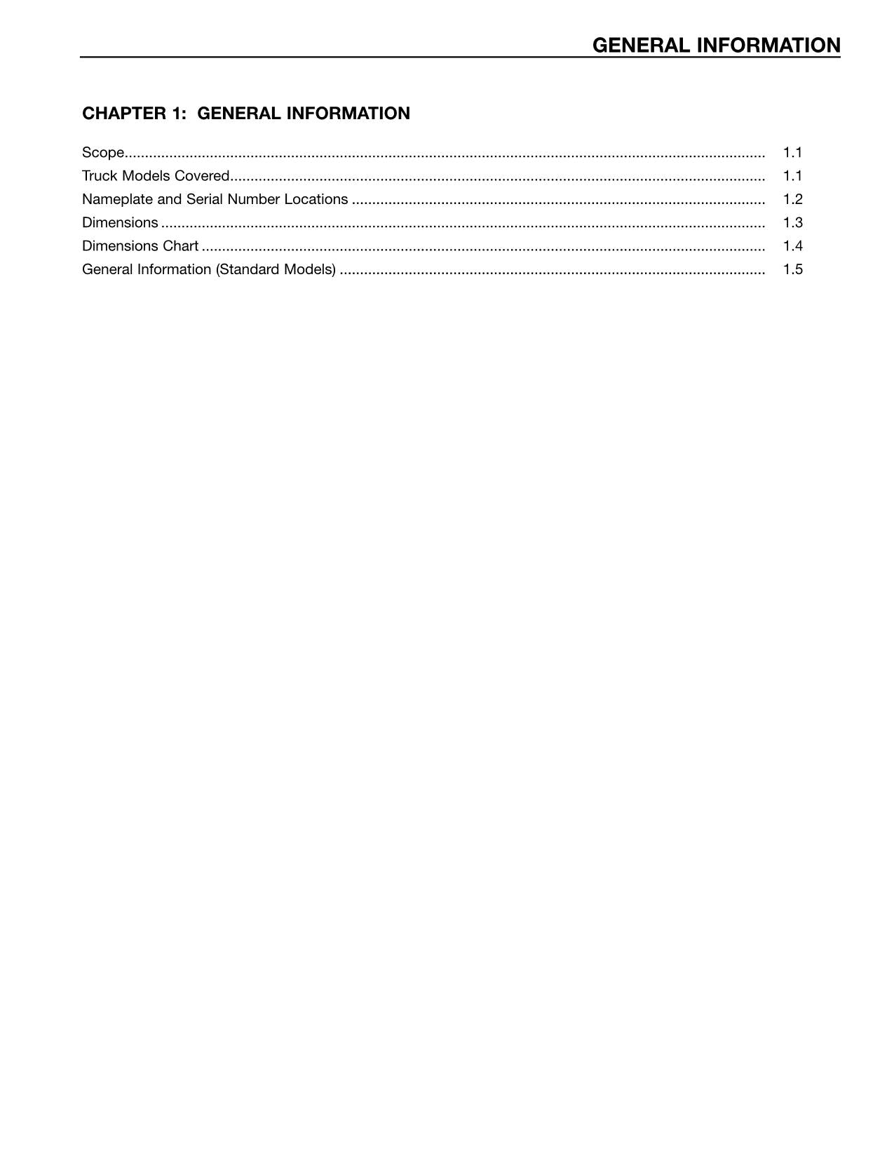 Caterpillar Lift Truck EC35N EC40N EC45N EC55N Forklift Service Manual