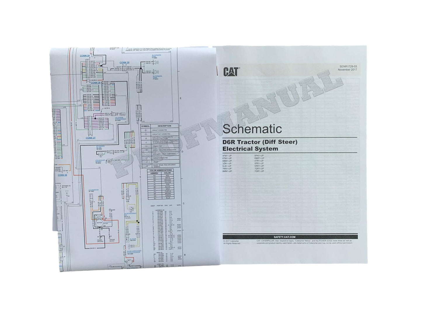 Caterpillar D6R XL series 3 service manual SN 5LN- full set 16 books+2schematics