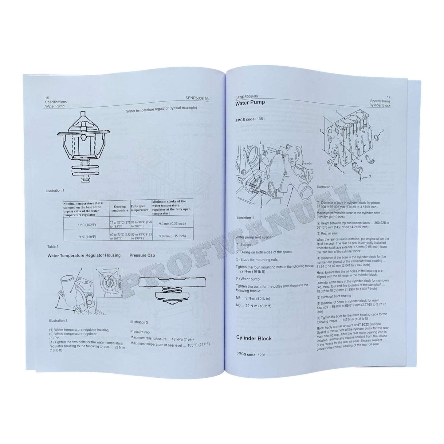 Caterpillar 3034 Engine for 236 246 248 252 262 Skid Steer Loader Service Manual *Send Serial#