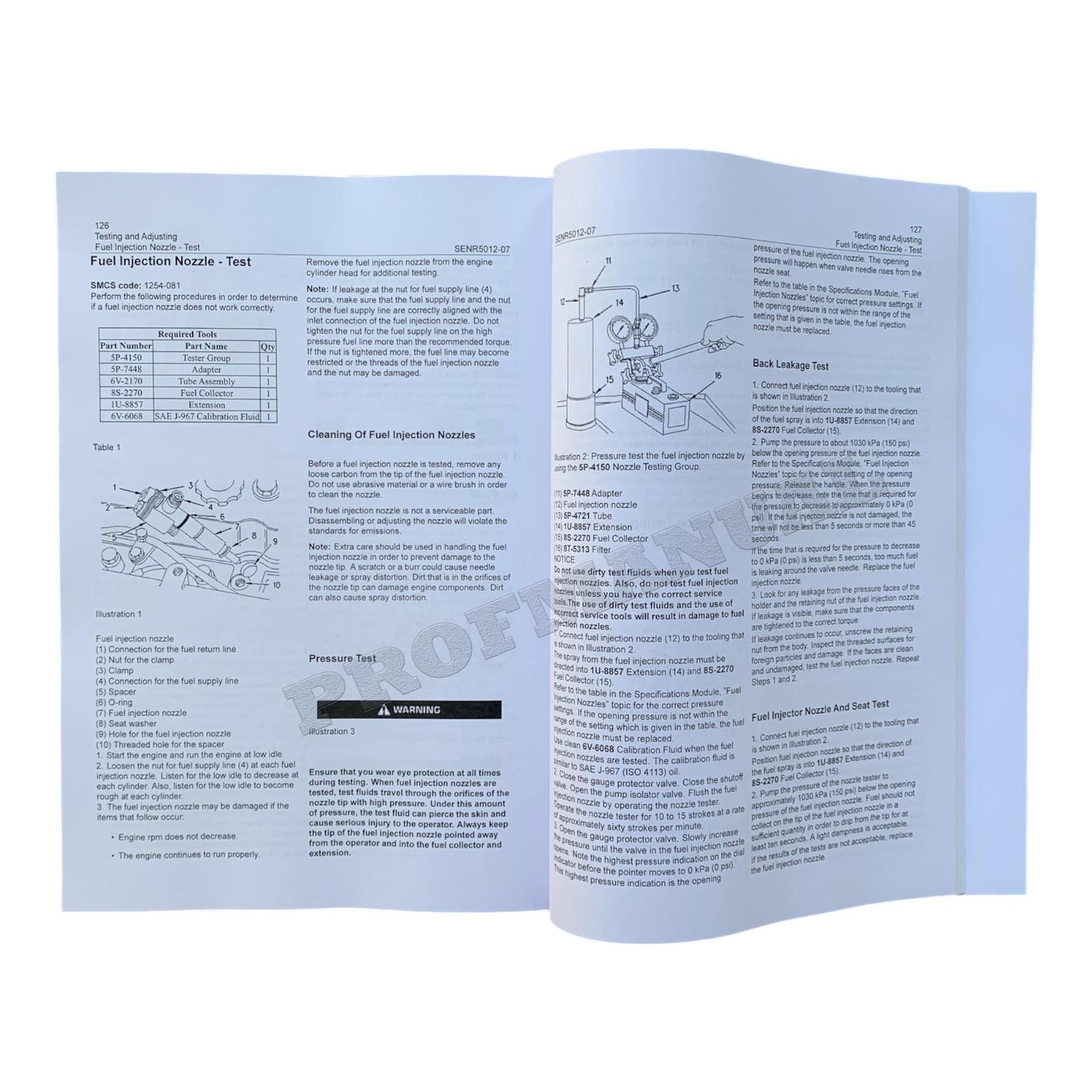 Caterpillar 3034 Engine for 236 246 248 252 262 Skid Steer Loader Service Manual *Send Serial#