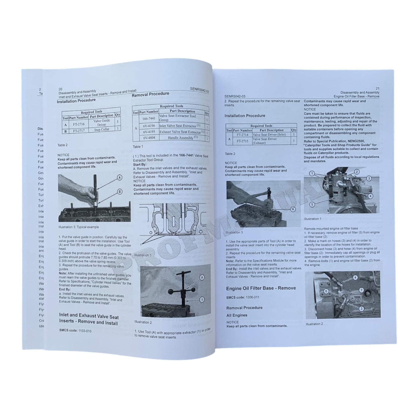 Caterpillar 3034 Engine for 236 246 248 252 262 Skid Steer Loader Service Manual *Send Serial#