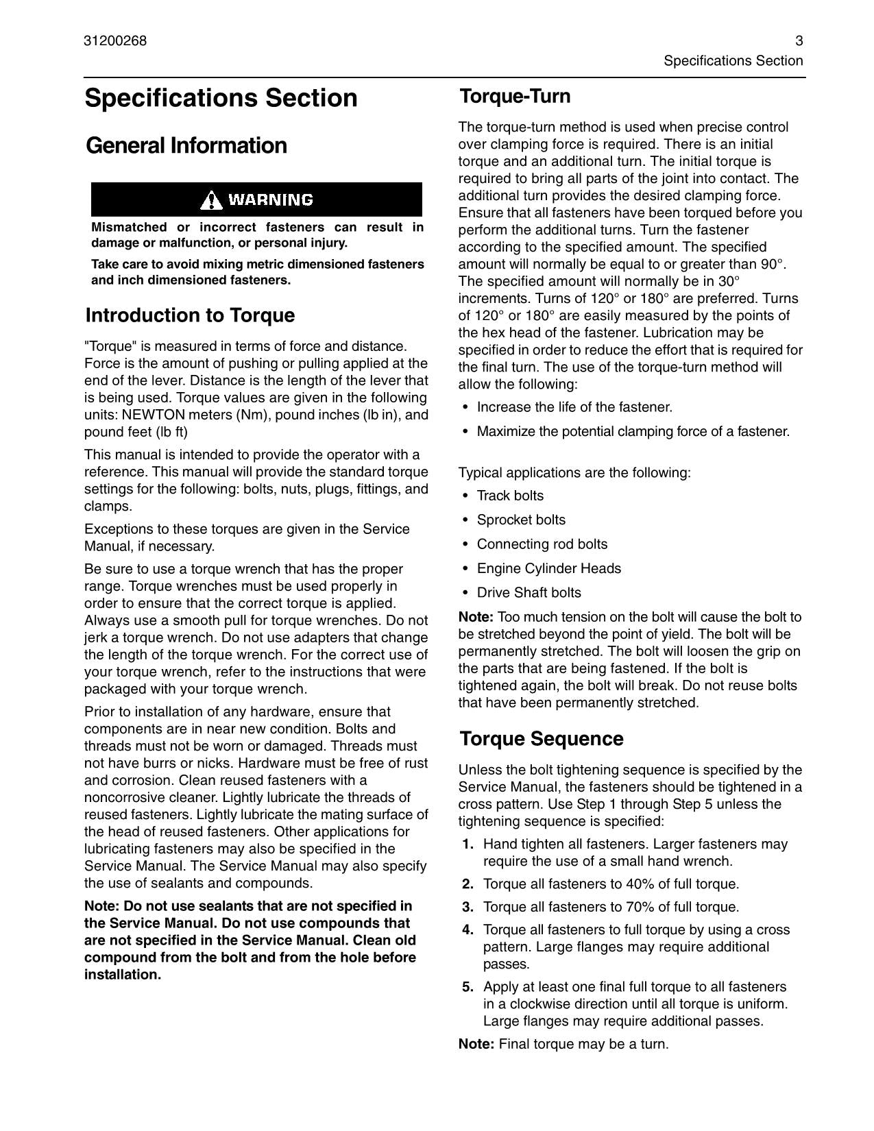 Caterpillar TH580B Telehandler Service Manual SN TBJ00100 and after