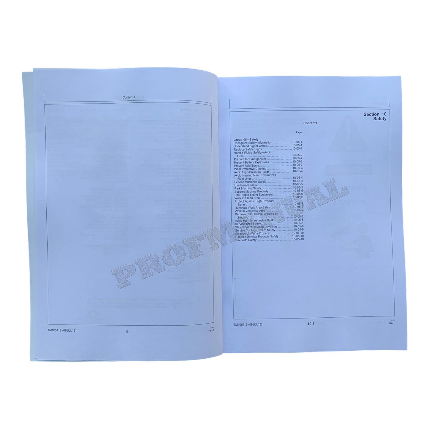 JOHN DEERE 4720 4520 TRACTOR REPAIR SERVICE TECHNICAL MANUAL TM105119