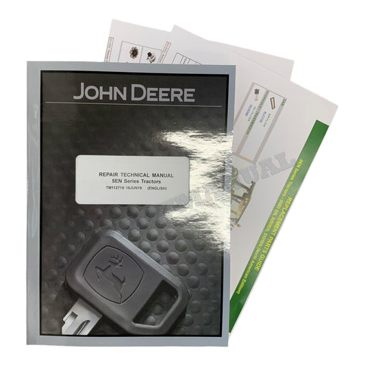 JOHN DEERE 5083EN 5093EN 5101EN Tier 2 3 TRACTOR REPAIR SERVICE MANUAL + !BONUS!