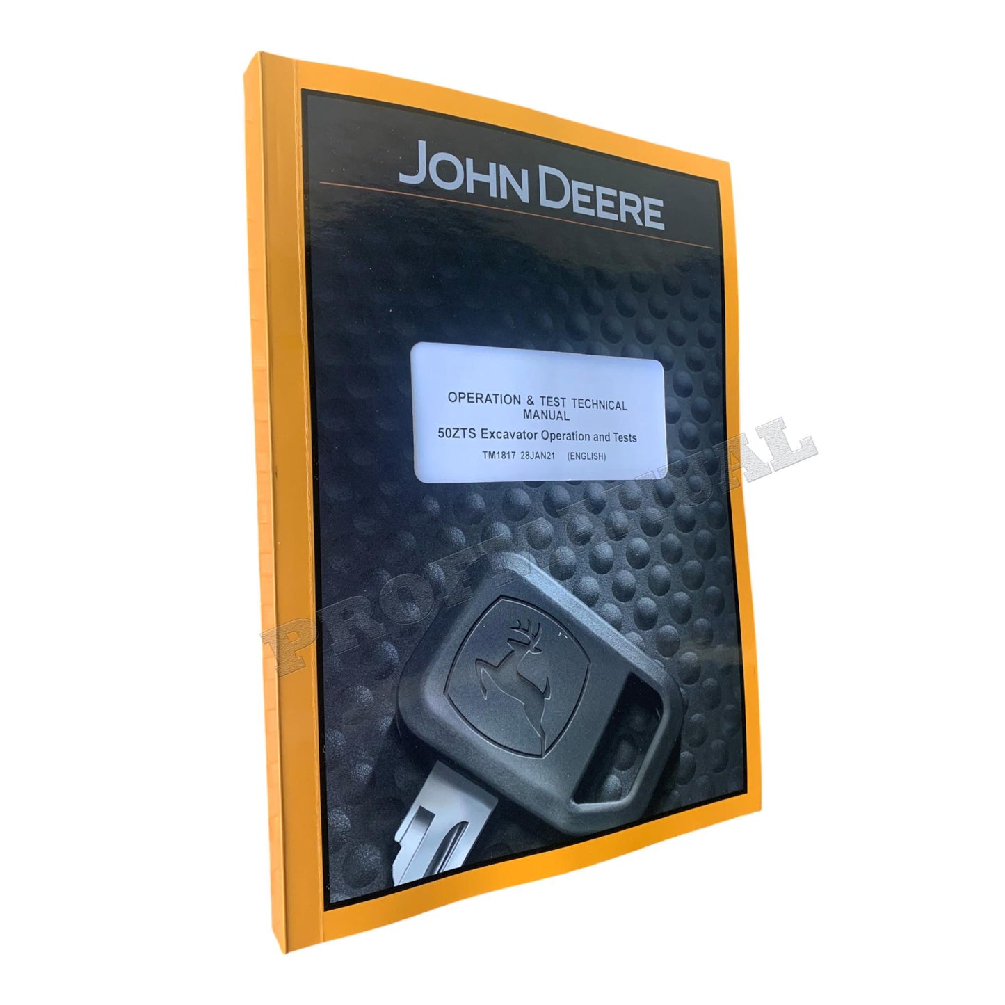 JOHN DEERE 50ZTS EXCAVATOR OPERATION TEST SERVICE TECHNICAL MANUAL TM1817