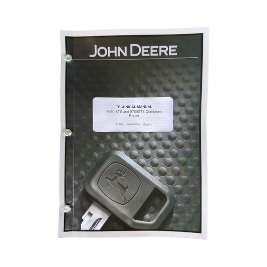 JOHN DEERE 9650 STS 9750 STS COMBINE REPAIR SERVICE MANUAL