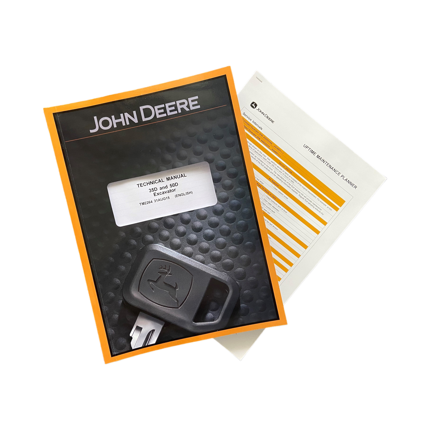 JOHN DEERE 35D 50D EXCAVATOR REPAIR SERVICE MANUAL + !BONUS!