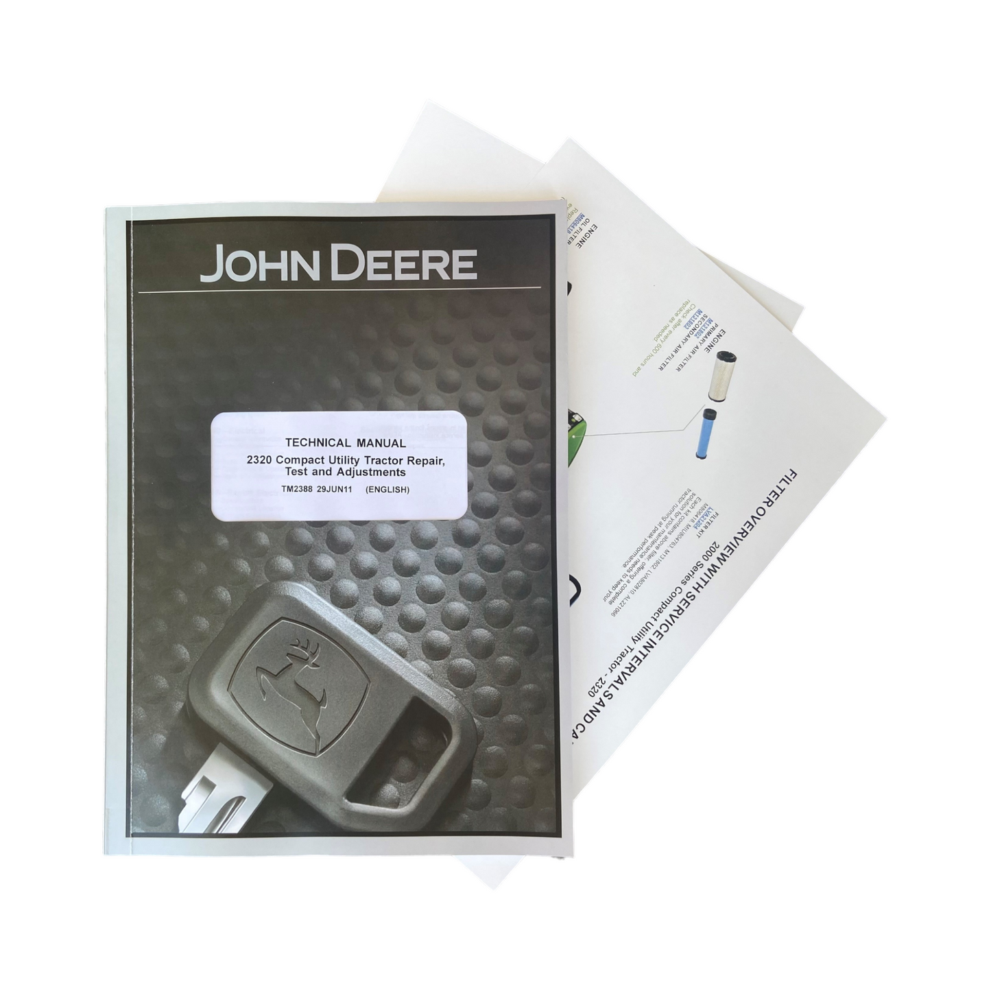 JOHN DEERE 2320 TRACTOR SERVICE MANUAL + !BONUS!