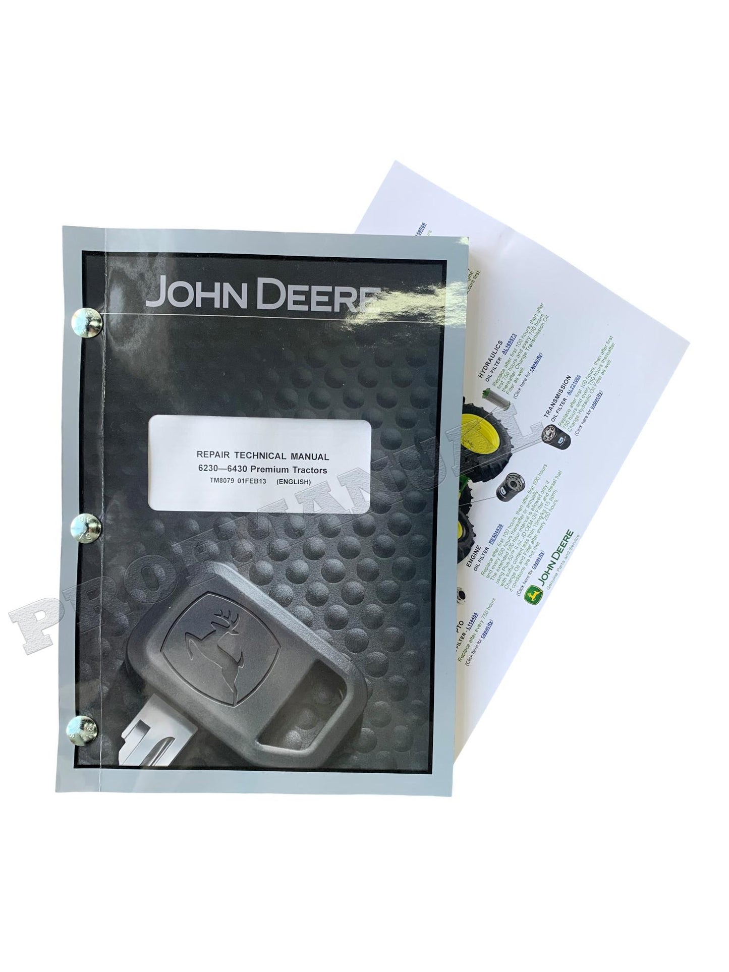 JOHN DEERE 6230 6330 6430 TRACTOR REPAIR SERVICE TECHNICAL MANUAL TM8079