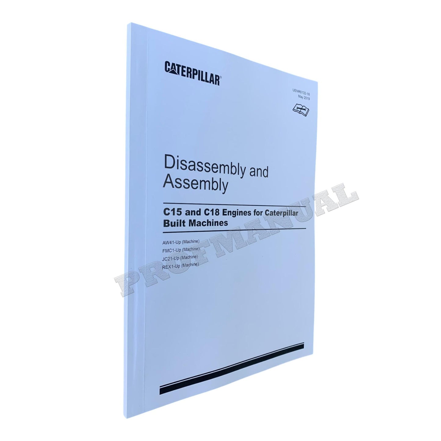 Caterpillar Cat C15 C18 ENGINE Disassembly Assembly Service Manual UENR0132