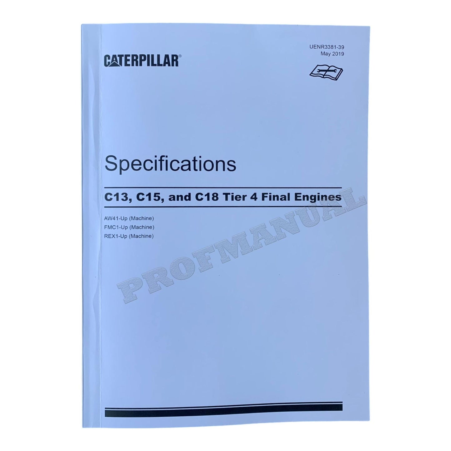 Caterpillar D8T Track-Type Tractor Full Service Manual *Send serial number