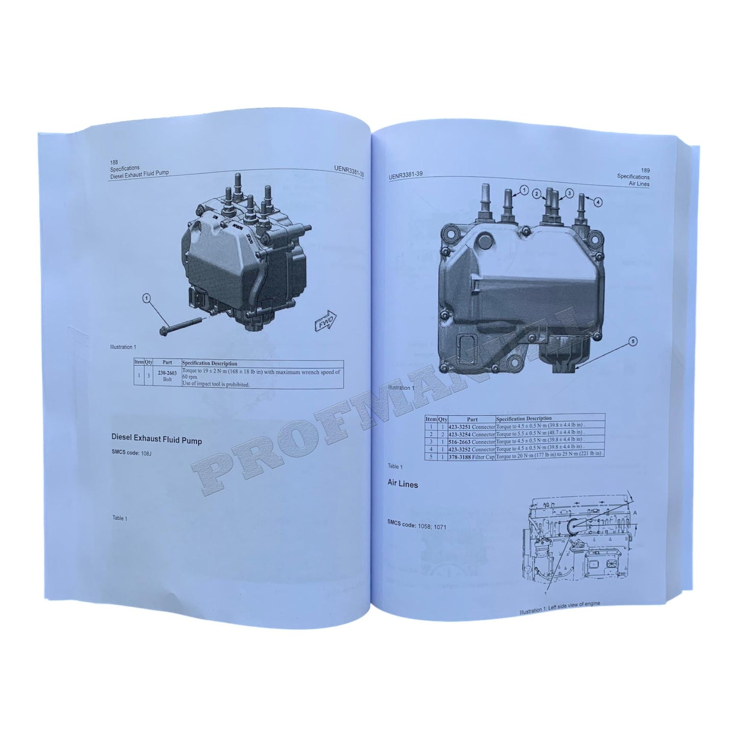 Caterpillar C13 C15 C18 Tier 4 Final Engine for D8T Tractor full Service Manual *SN AW4