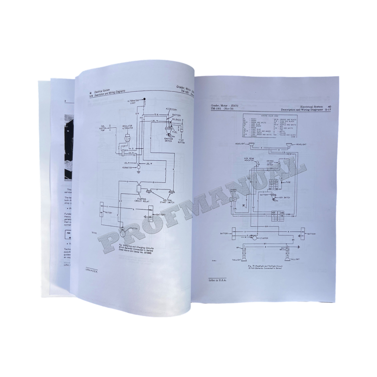 JOHN DEERE 570 570A MOTORGRADER SERVICEHANDBUCH