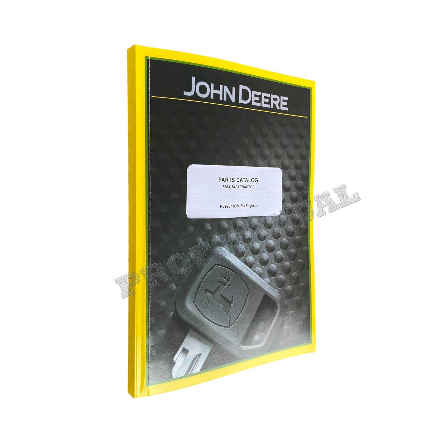 JOHN DEERE 5303 5403 TRACTOR PARTS CATALOG MANUAL South American