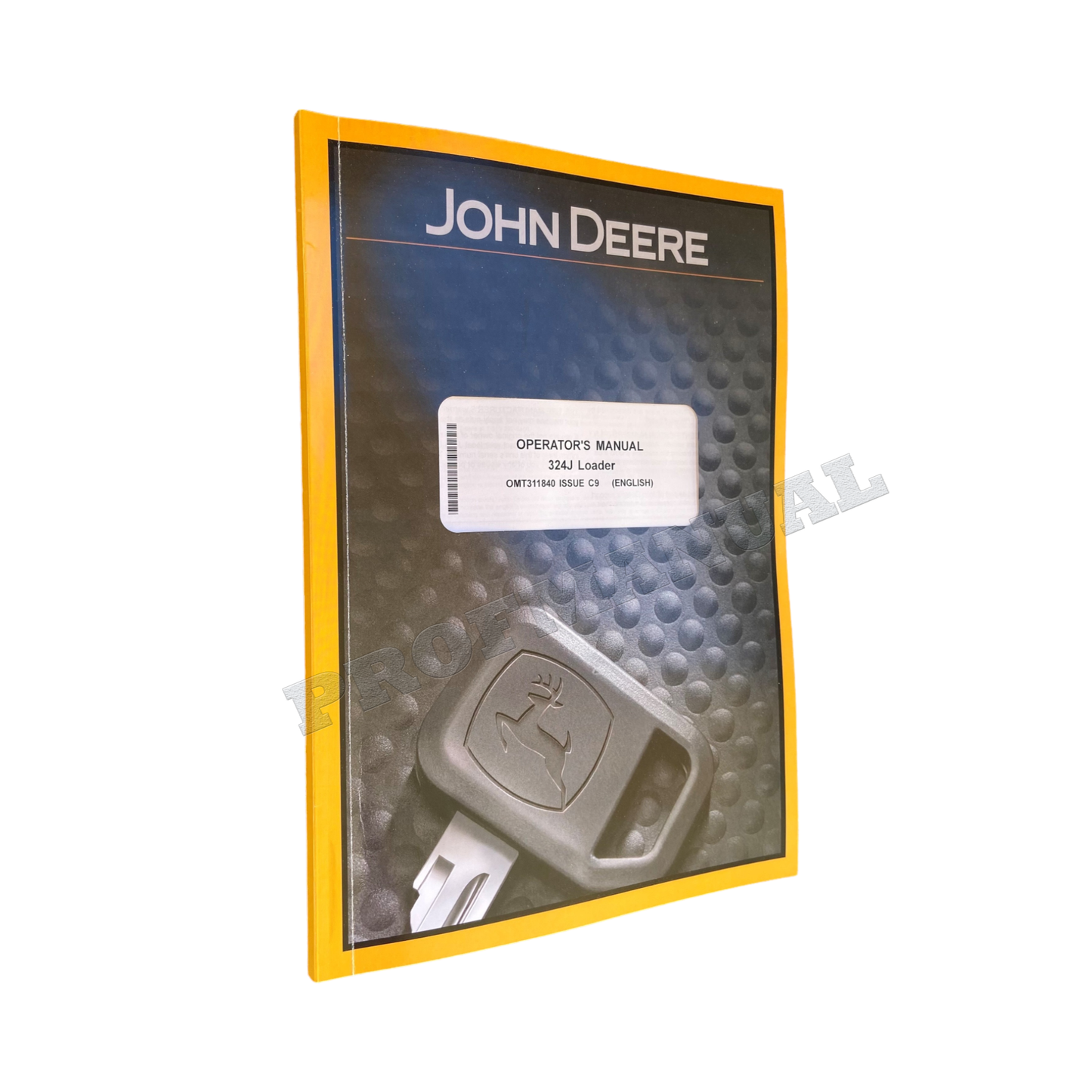 JOHN DEERE 324J LOADER OPERATORS MANUAL + !BONUS!