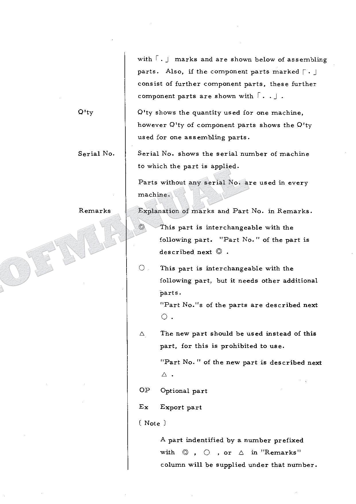 HITACHI UH062 Excavator Parts Catalog Manual