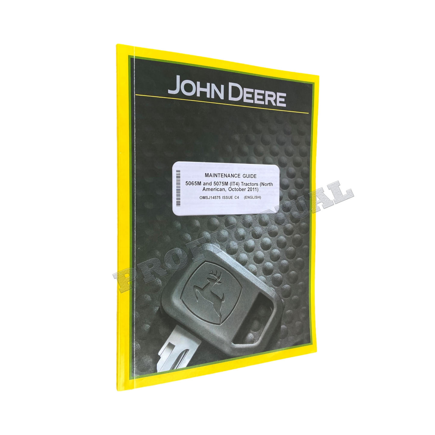 JOHN DEERE 5065M 5075M TRACTOR MAINTENANCE MANUAL IT4 OCT2011+ !BONUS!