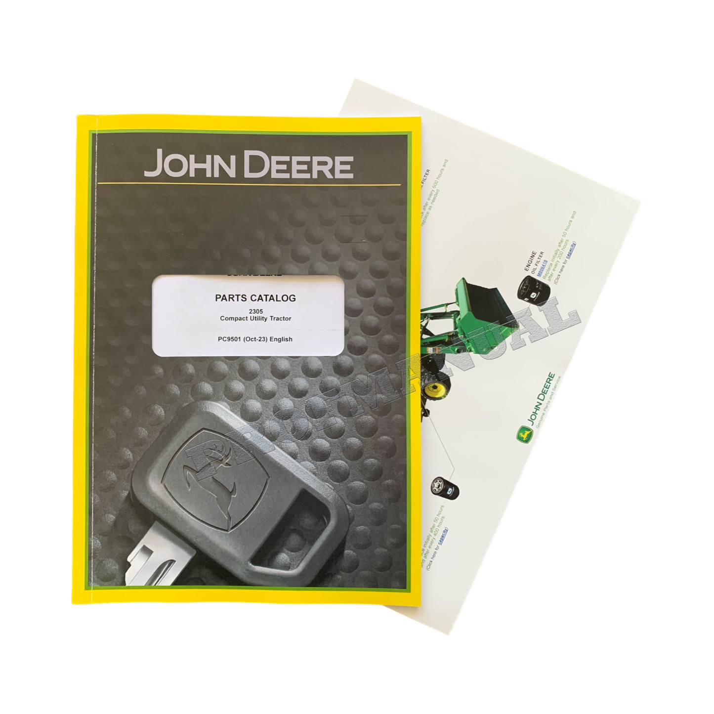 MANUEL DU CATALOGUE DES PIÈCES DU TRACTEUR JOHN DEERE 2305 + !BONUS!