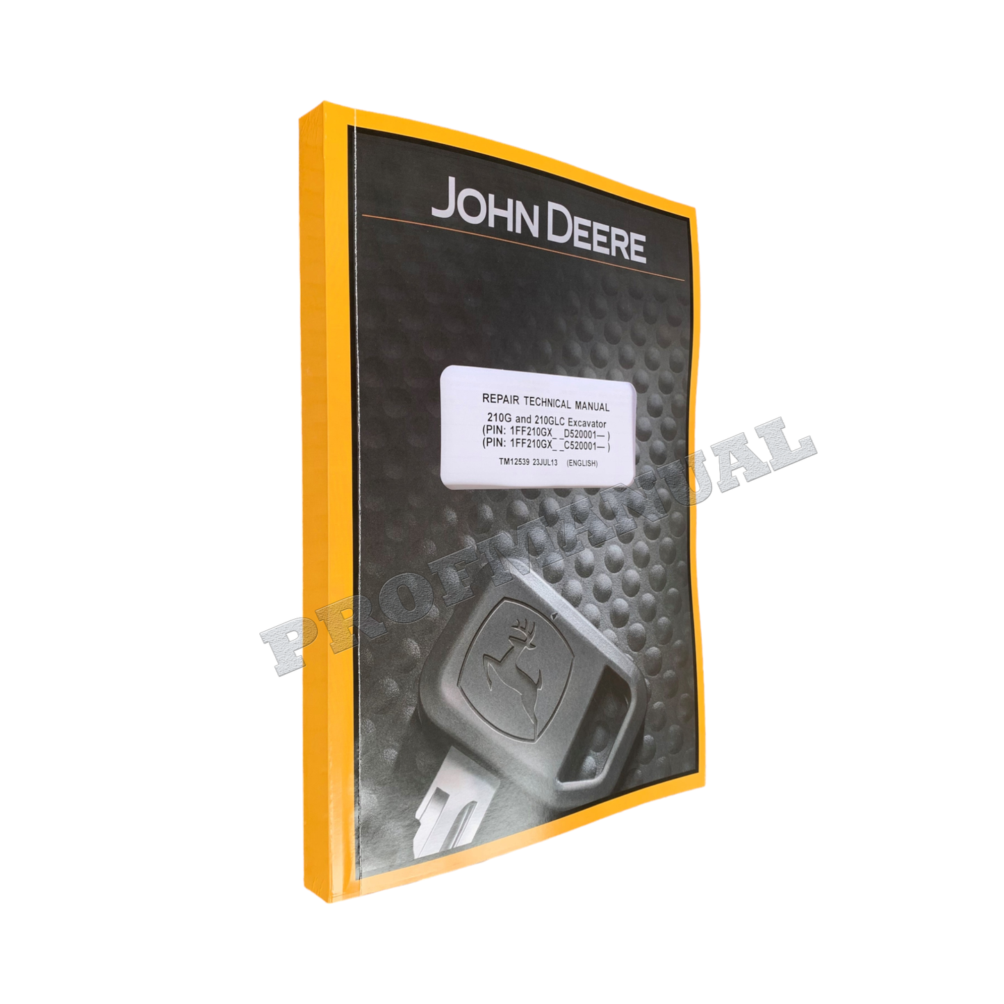 JOHN DEERE 210G 210GLC EXCAVATOR REPAIR SERVICE TECHNICAL MANUAL TM12539 +BONUS!