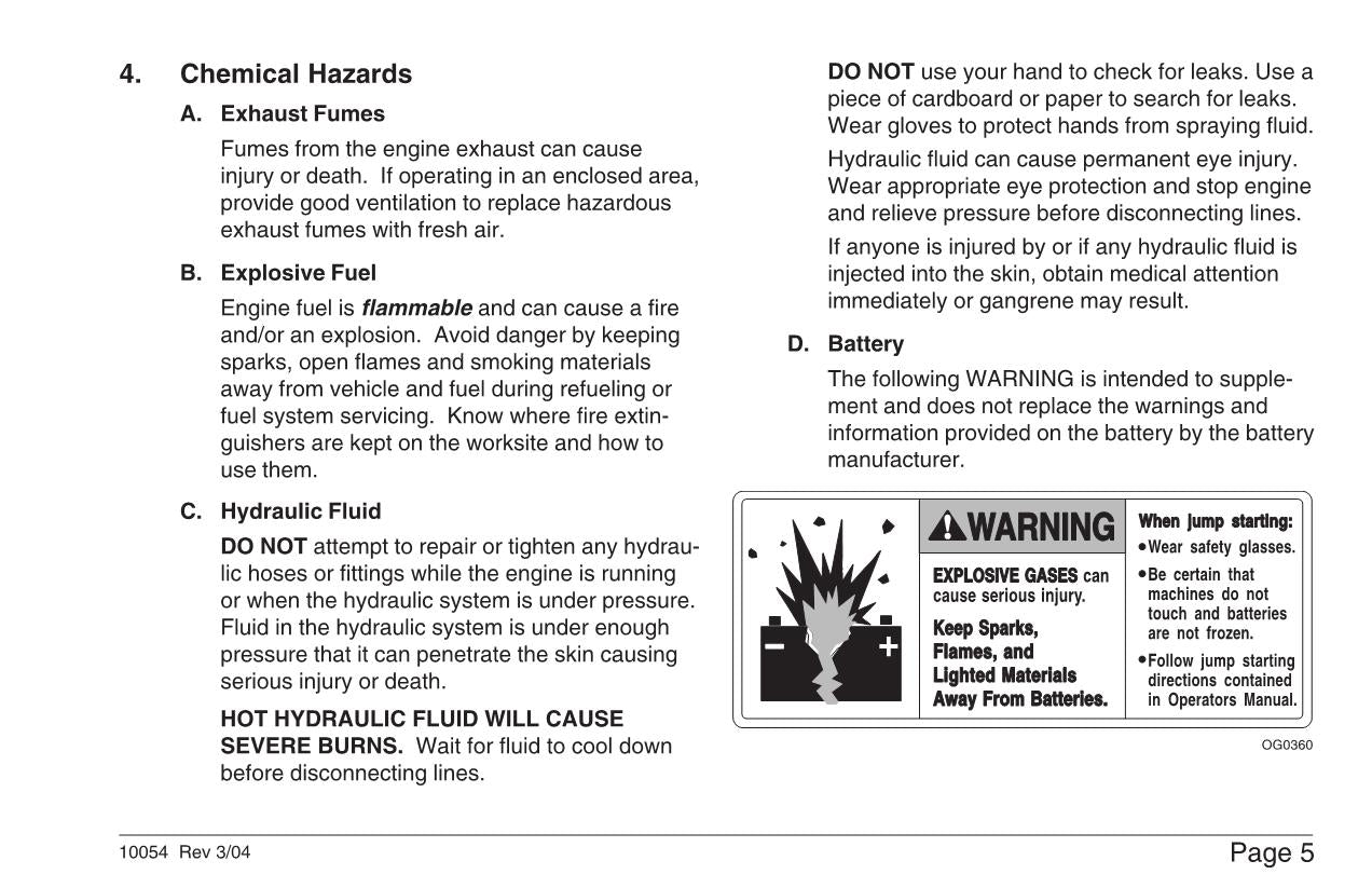 SKYTRAK 10054 Telehandler Maintenance Operation Operators Manual 8990362