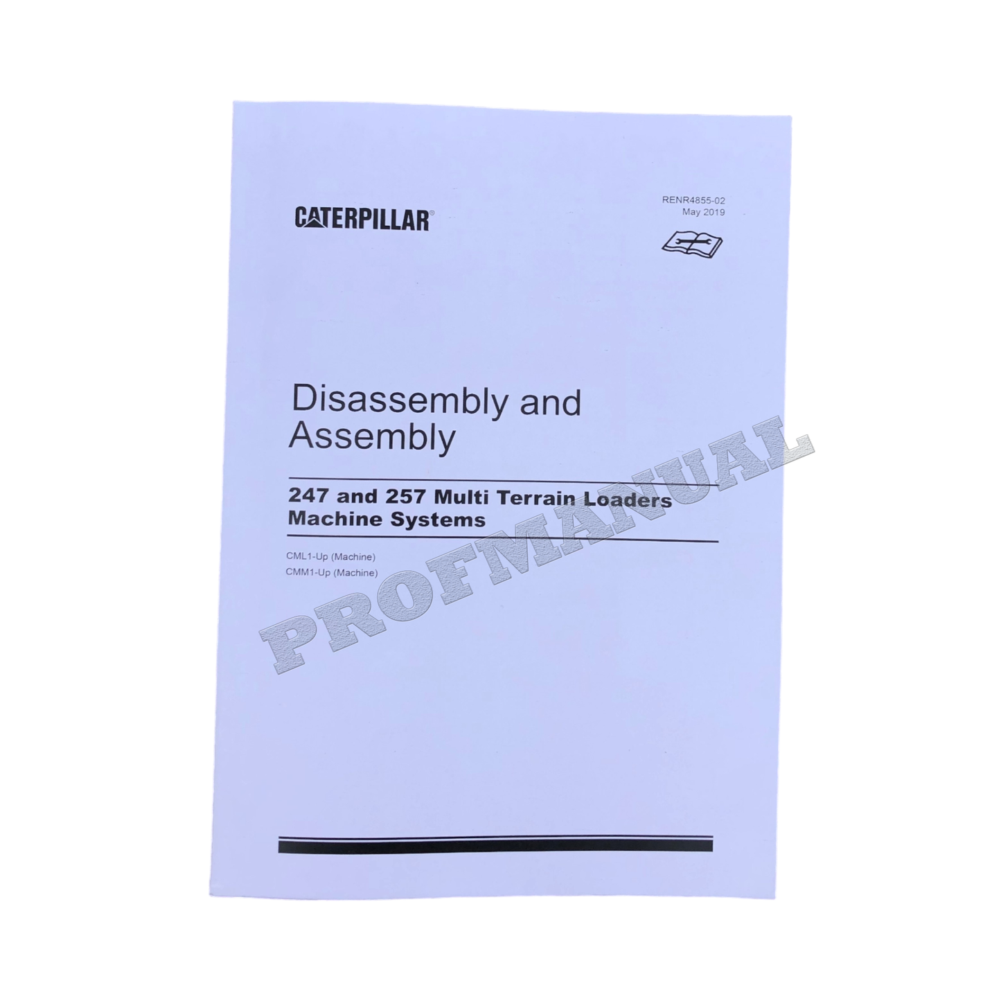 Caterpillar 247 257 Multi Terrain Loader Service Manual Disassem Assem