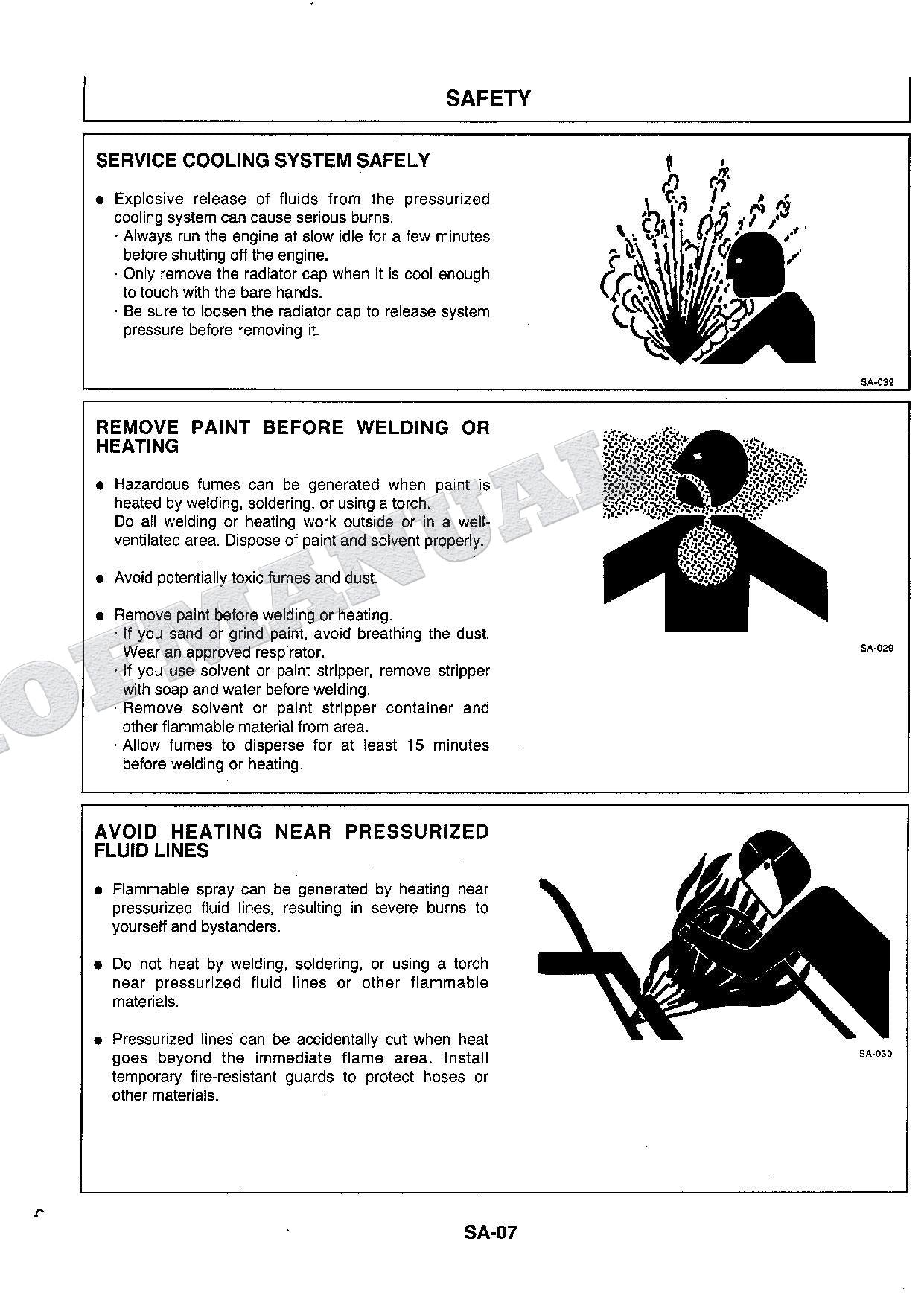 HITACHI EX200-3 Excavator Workshop Manual With information on Engine Repair