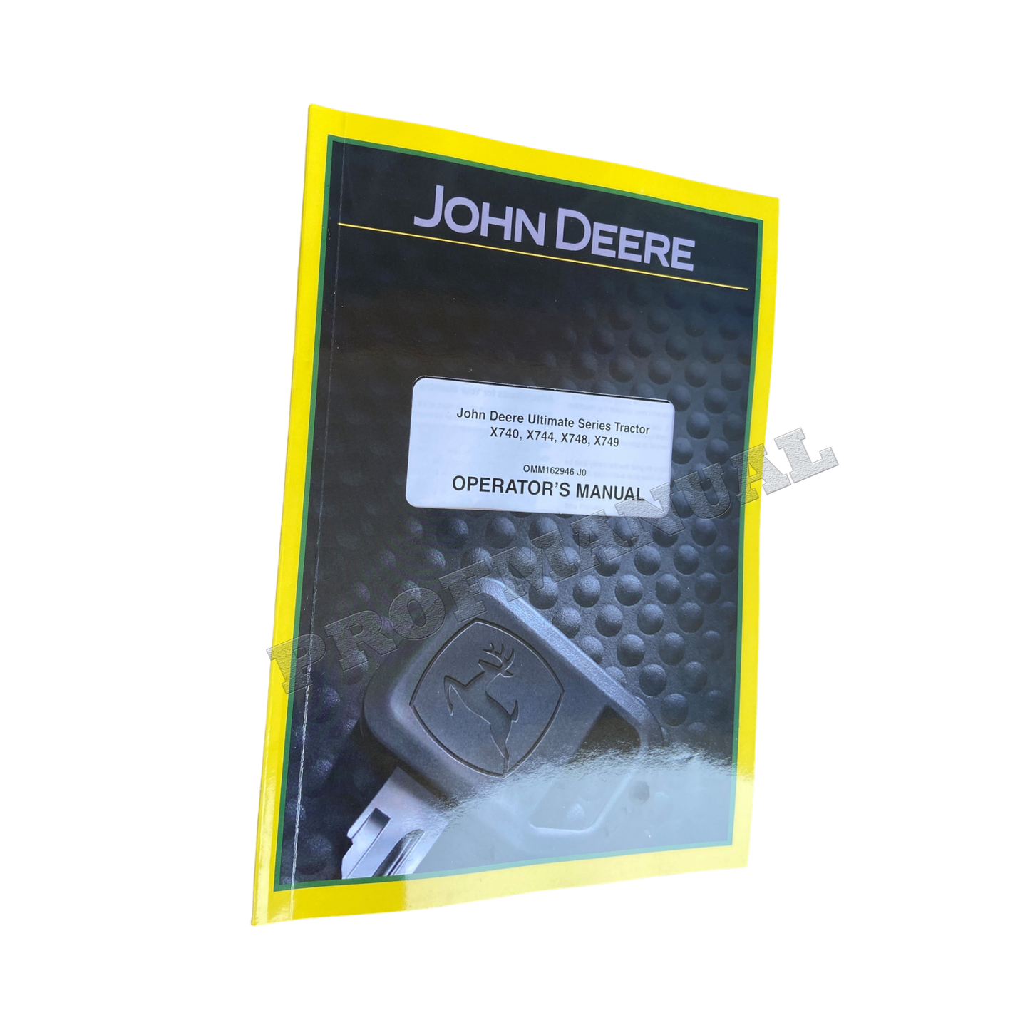 MANUEL D'UTILISATION DU TRACTEUR JOHN DEERE X740 X744 X748 X749 série 60001-70000