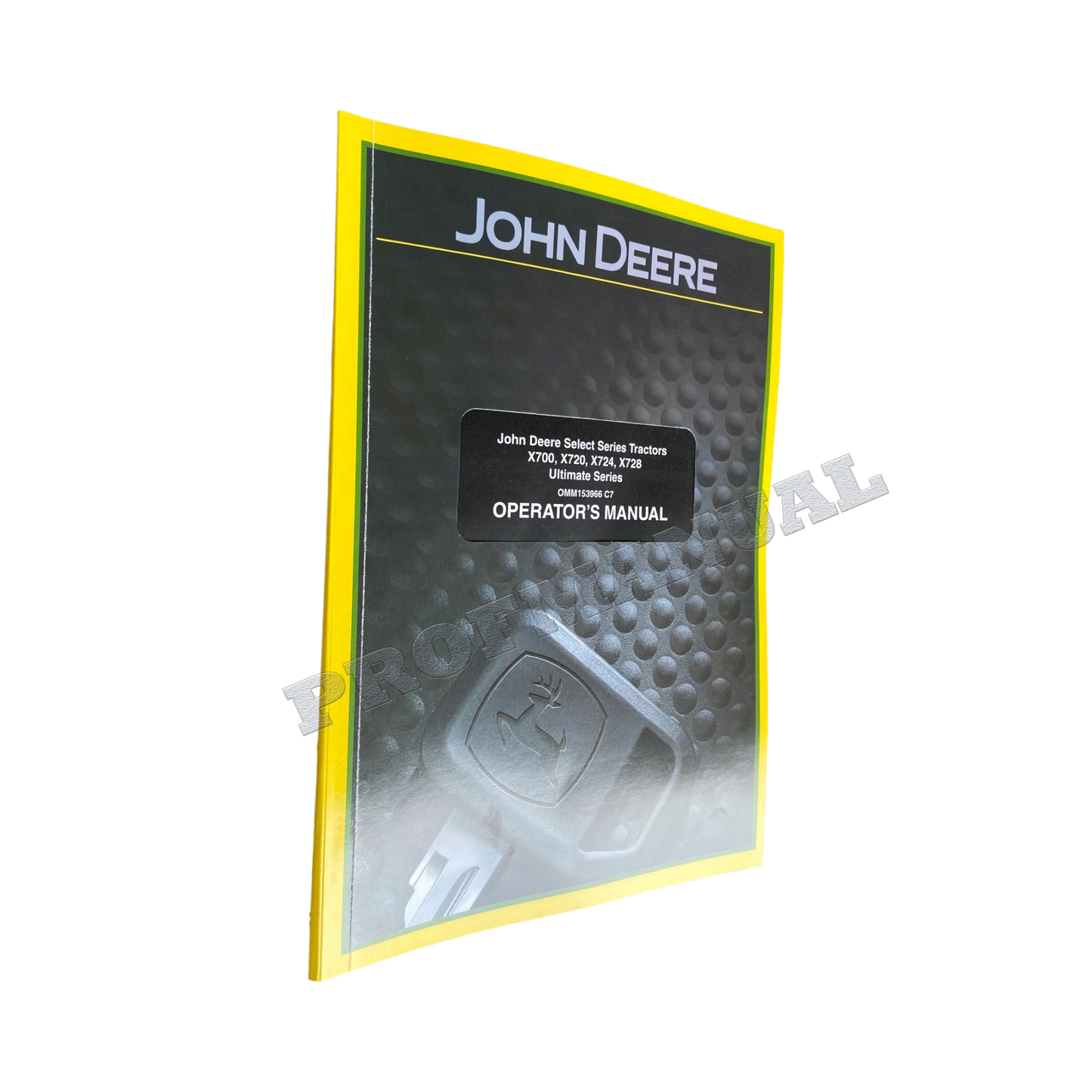 JOHN DEERE X700 X720 X724 X728 TRACTOR OPERATORS MANUAL