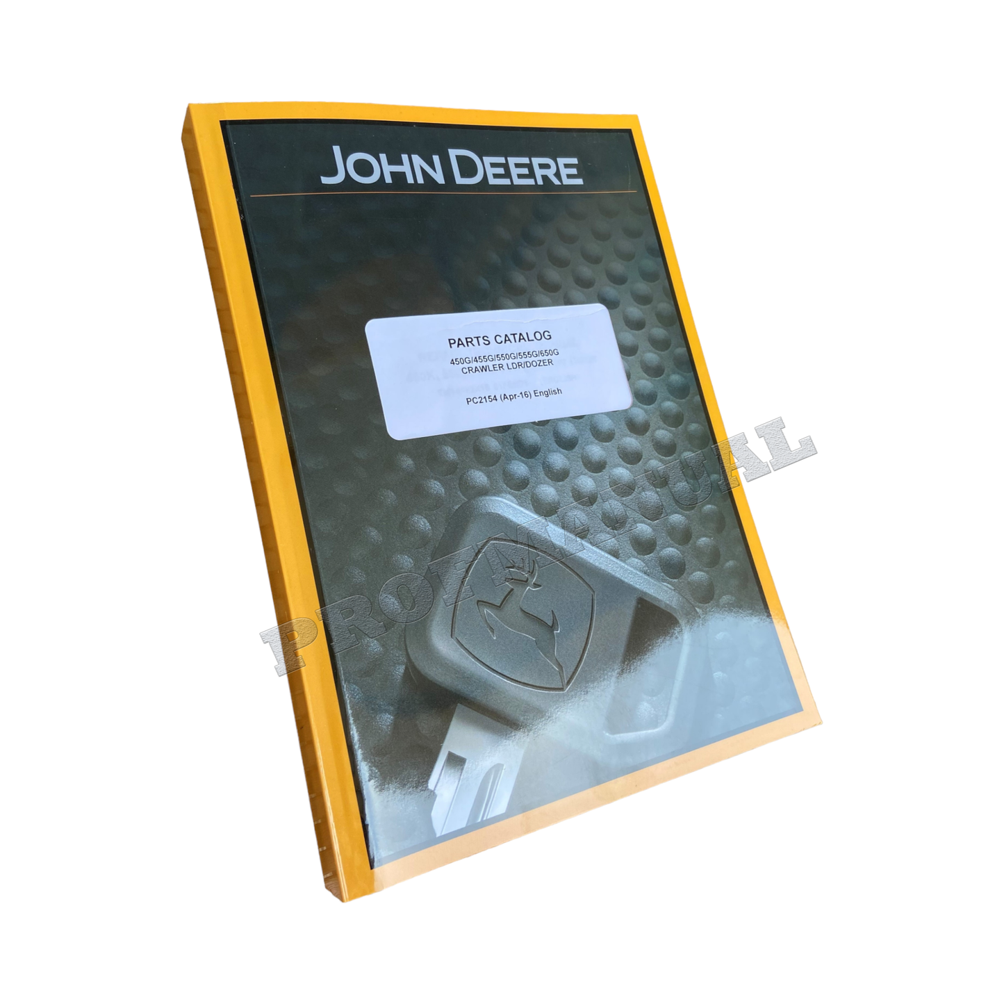 JOHN DEERE 450G 455G 550G 555G 650G CRAWLER DOZER PARTS CATALOG MANUAL