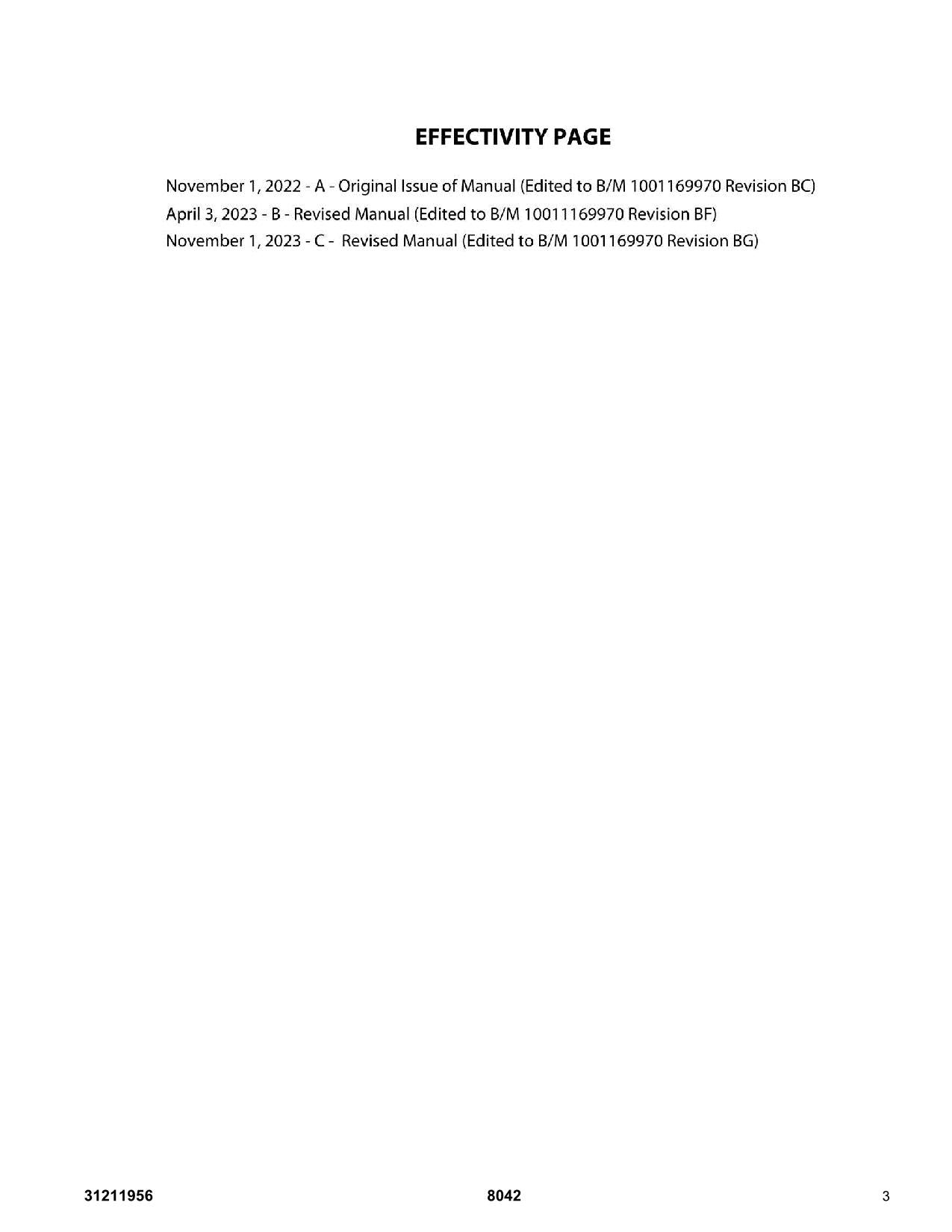 SKYTRAK 8042 Telehandler  Parts Catalog Manual