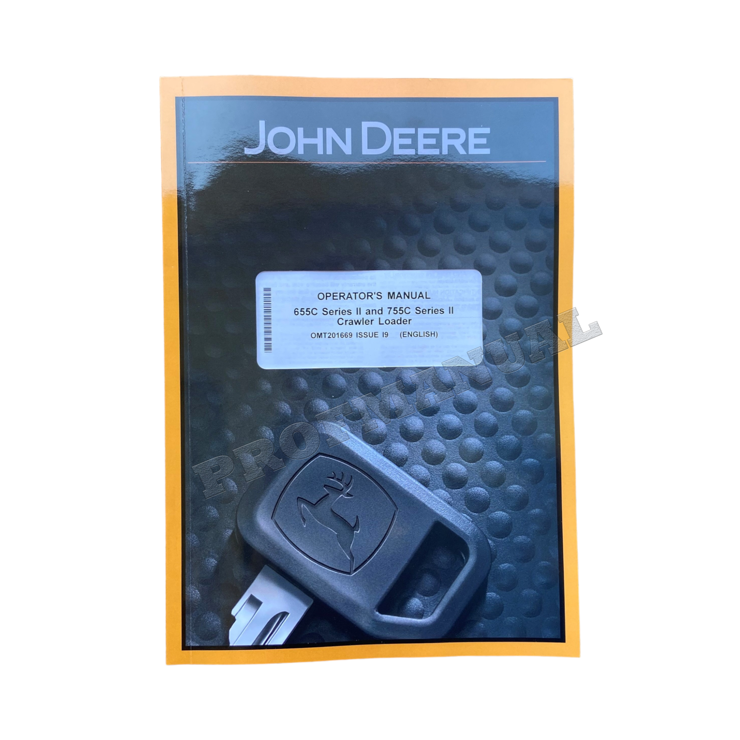 MANUEL D'UTILISATION DE LA CHARGEUSE SUR CHENILLES JONH DEERE 655CII 755CII 655C II + !BONUS! 