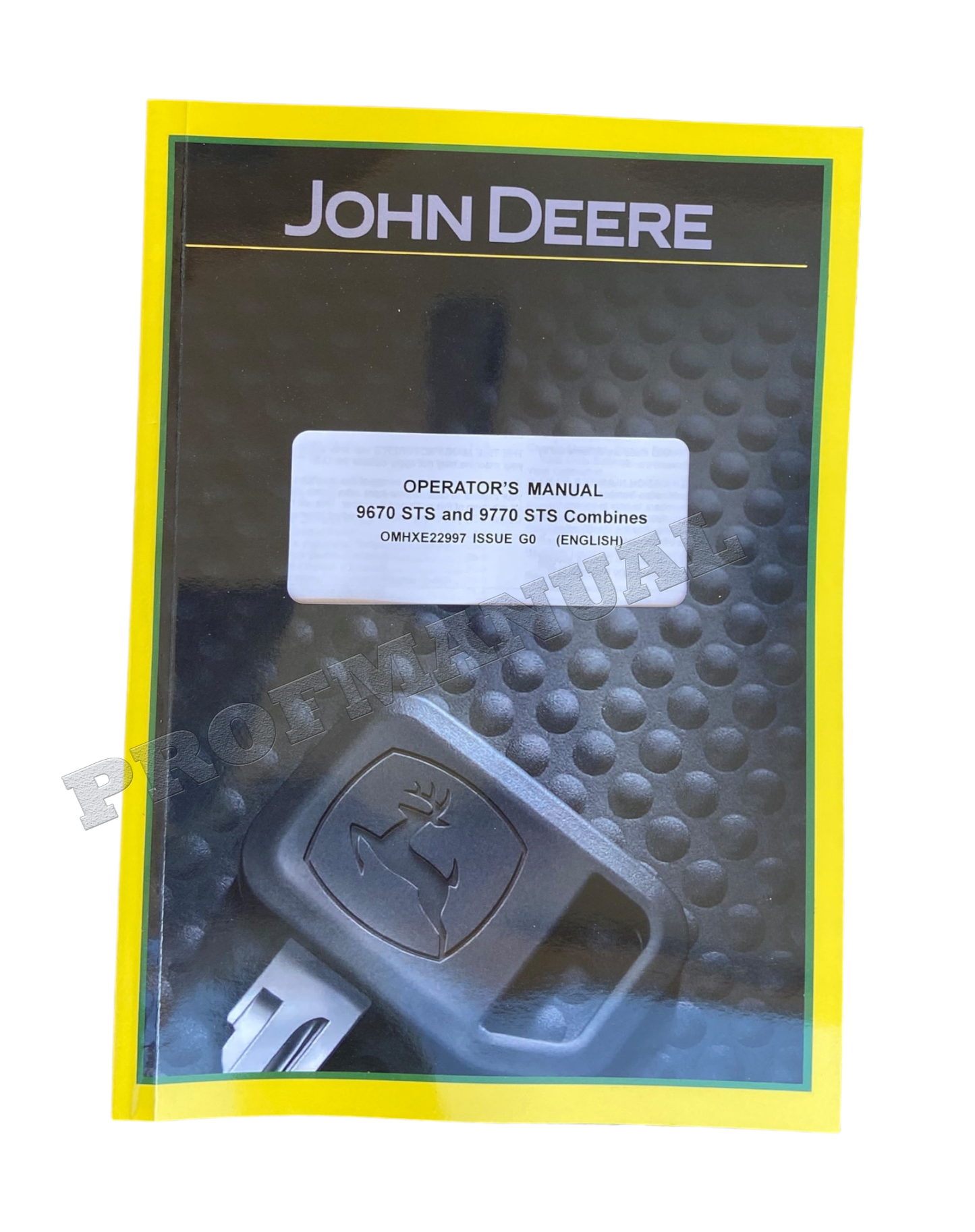 JOHN DEERE 9660 9760 STS MÄHDRESCHER-BEDIENUNGSANLEITUNG + !BONUS! 