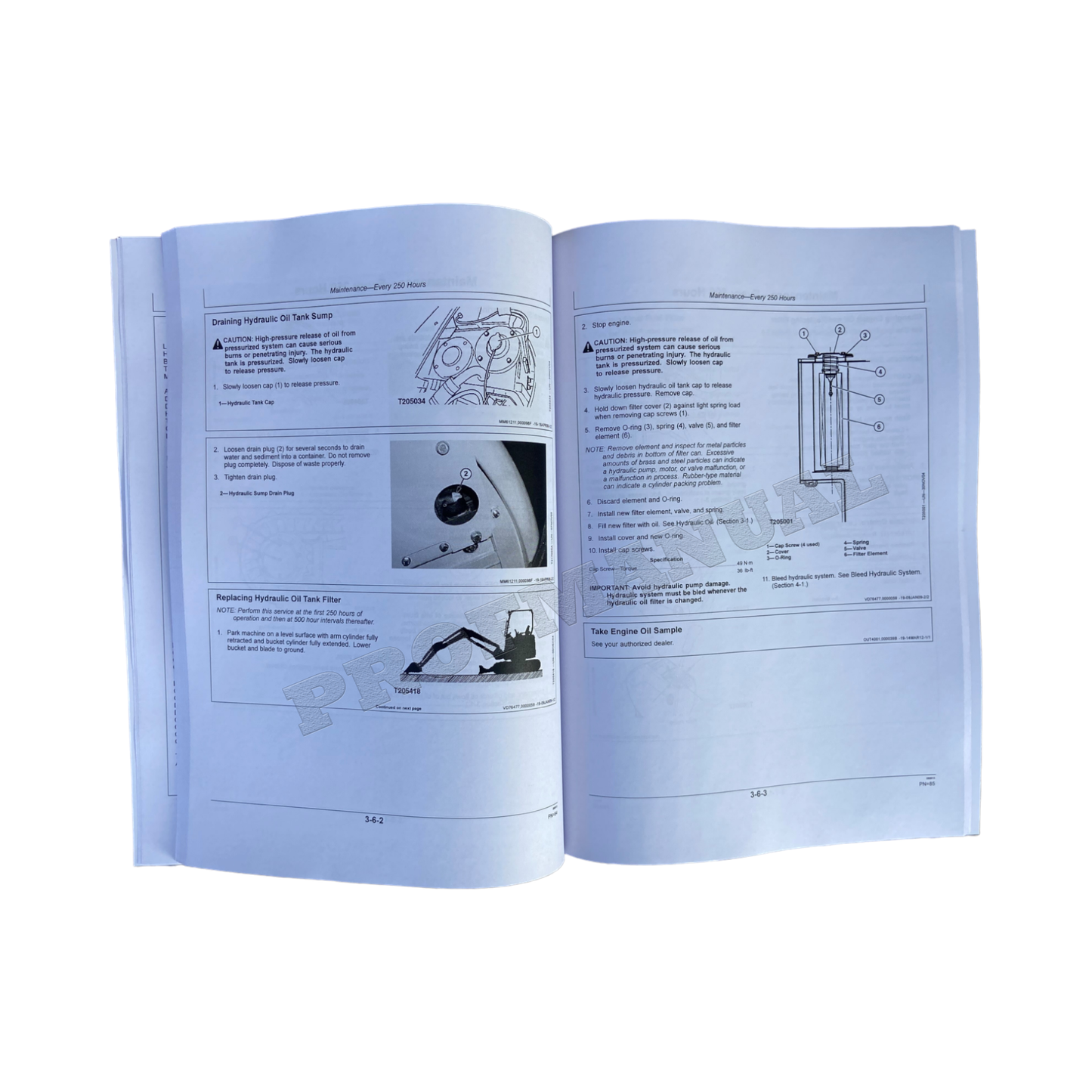 JOHN DEERE 27D EXCAVATOR OPERATORS MANUAL + !BONUS!