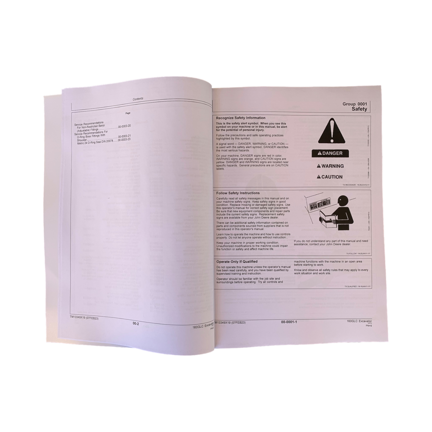 JOHN DEERE 160GLC EXCAVATOR REPAIR SERVICE MANUAL #4