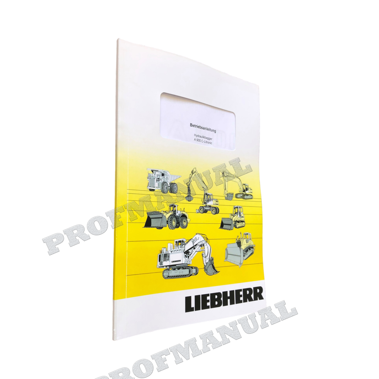 Liebherr A900 Litronic Hydraulikbagger Betriebsanleitung ser 367/101 575/101