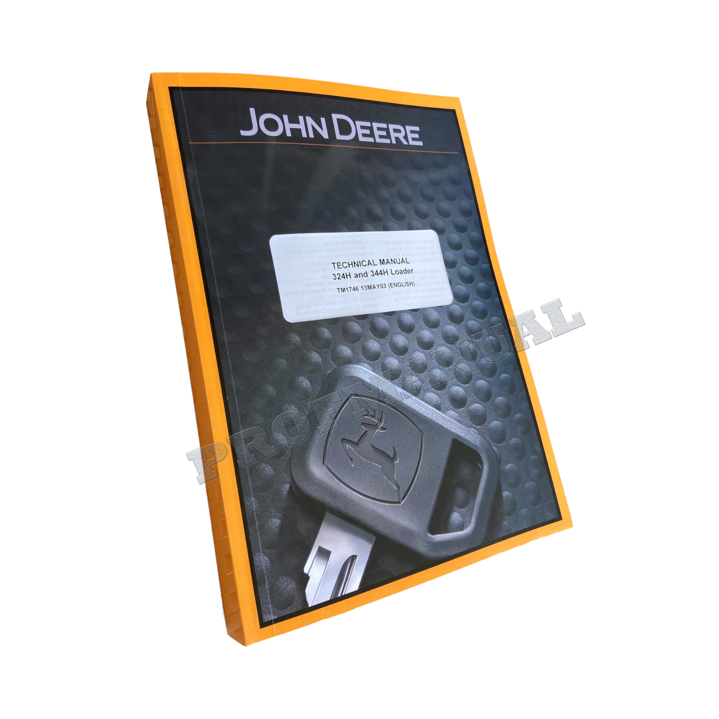 JOHN DEERE 324H 344H LOADER REPAIR SERVICE TECHNICAL MANUAL TM1746