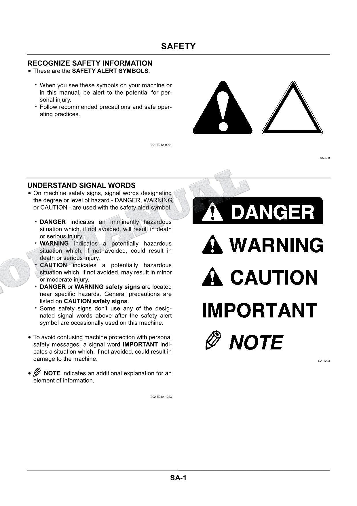 HITACHI ZX270-3 Excavator Service manual Troubleshooting Big Schemes