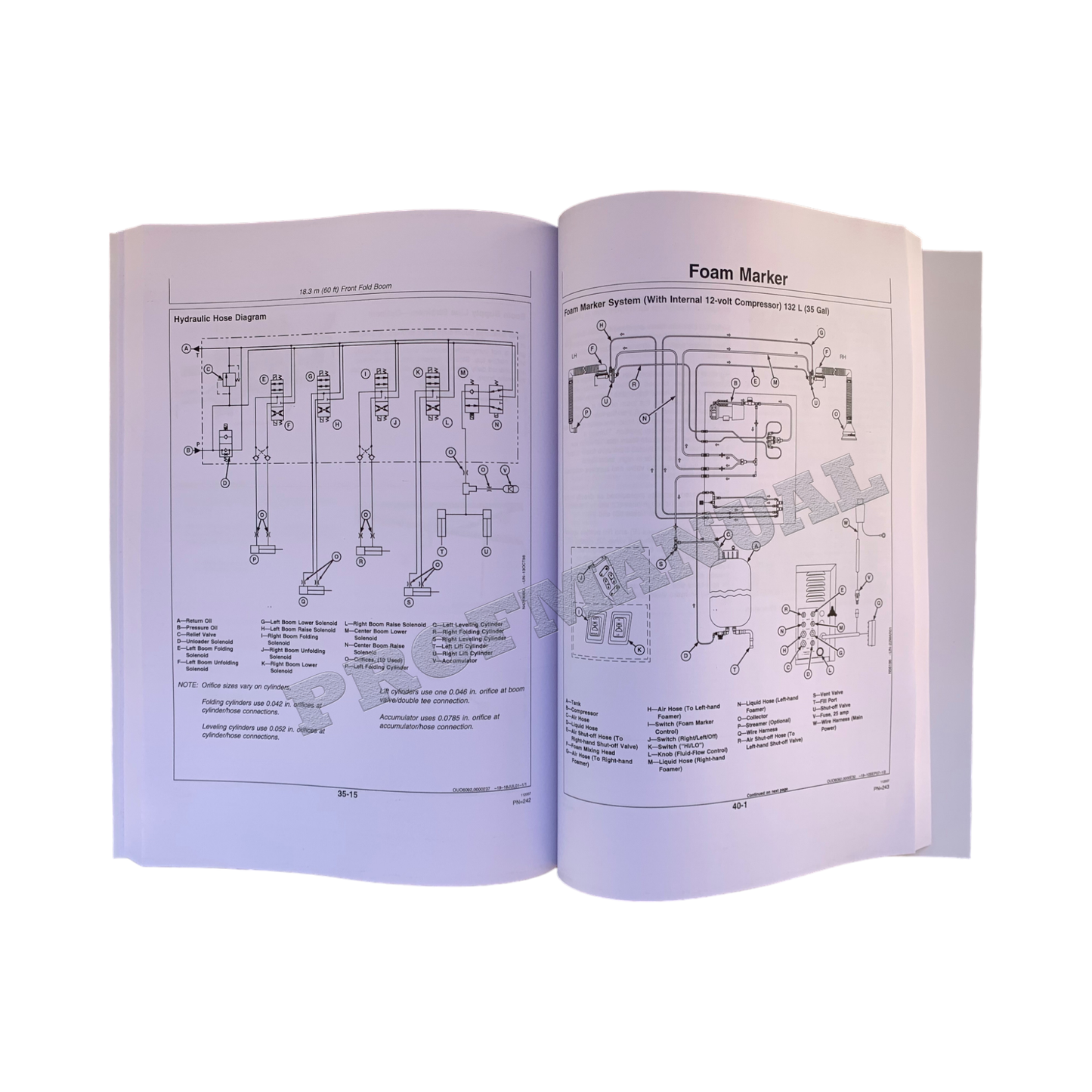 JOHN DEERE 6700 SPRAYER OPERATORS MANUAL #4