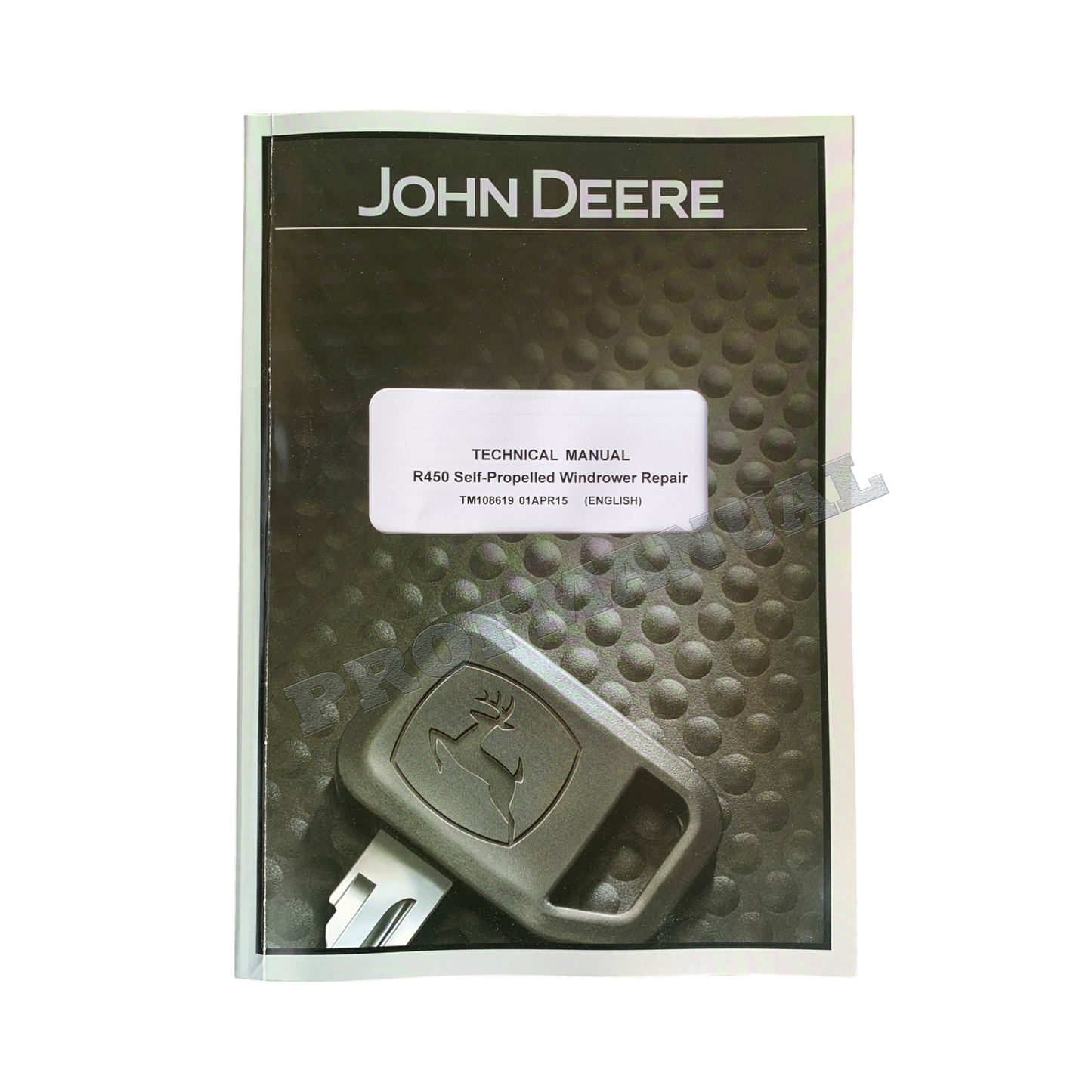 JOHN DEERE R450 WINDROWER REPARATUR-SERVICEHANDBUCH