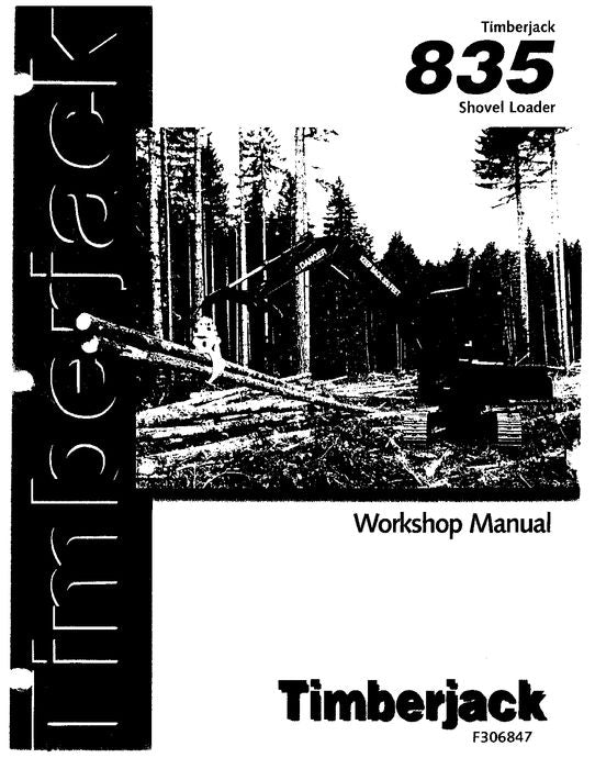 JOHN DEERE 835 KNUCKLEBOOM LOADER SERVICE REPAIR MANUAL