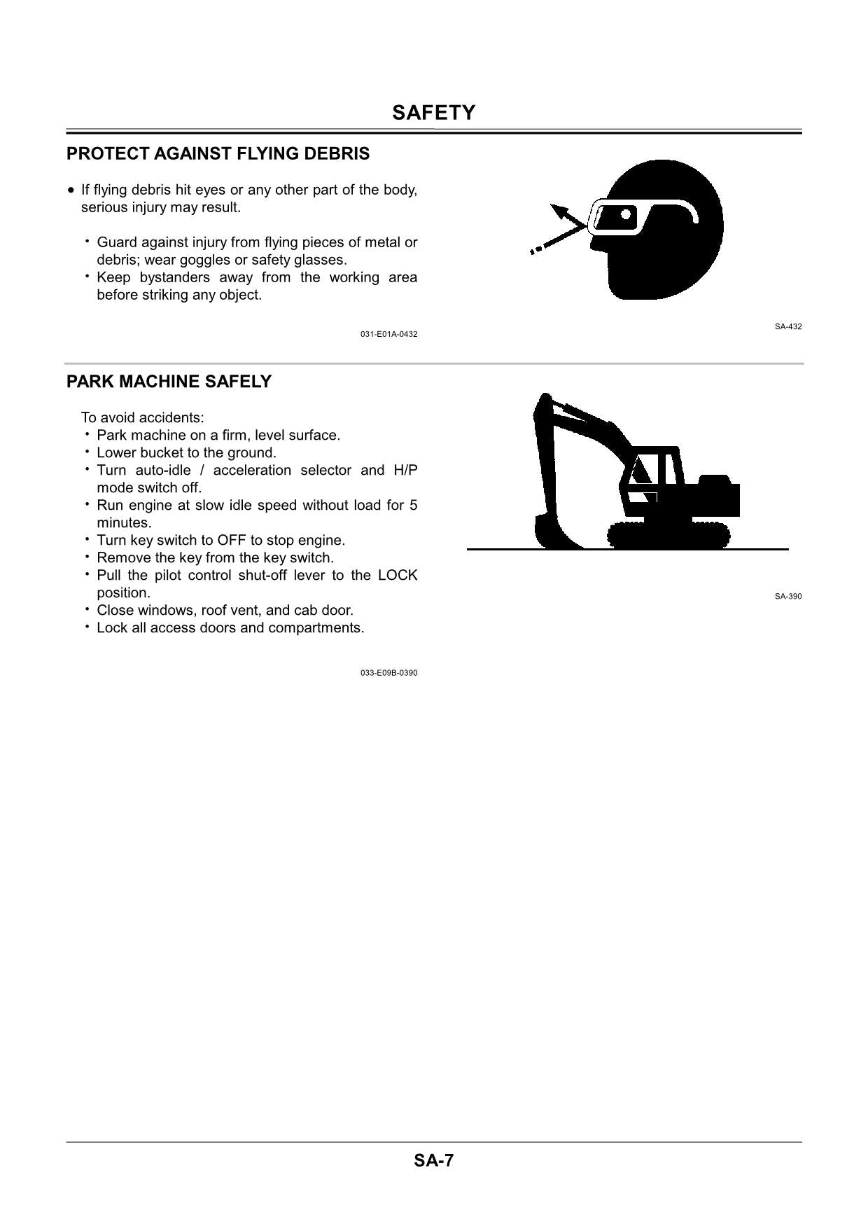 Hitachi EX60 to EX5500 EX60-2 to EX3500-2 UNDERCARRIAGE Excavator Service manual