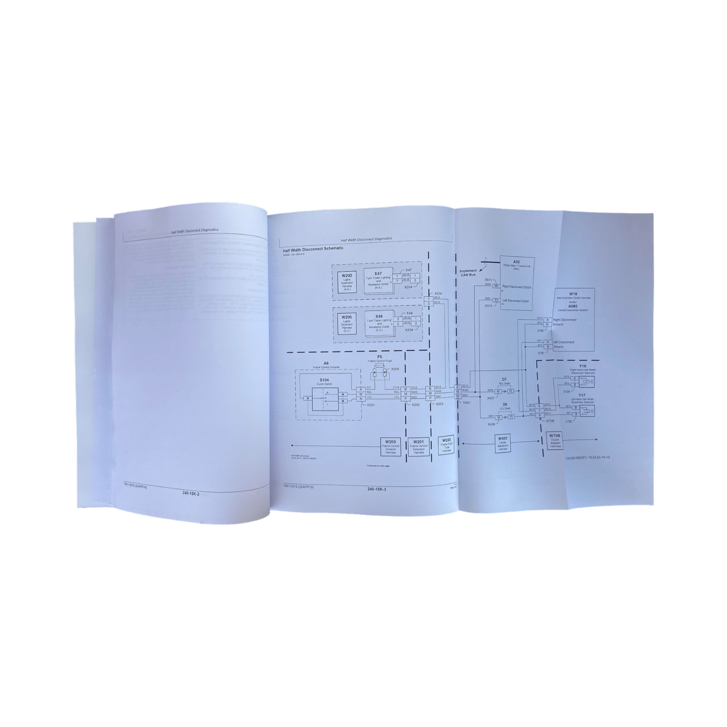 JONH DEERE 1770NT PLANTER DIAGNOSE SERVICEHANDBUCH TM111619