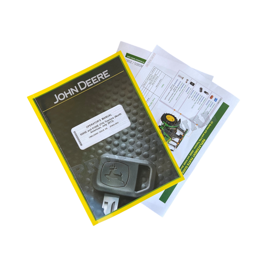 JOHN DEERE 5085E 5100E TRAKTOR-BENUTZERHANDBUCH, JULI 2013 – BONUS!!