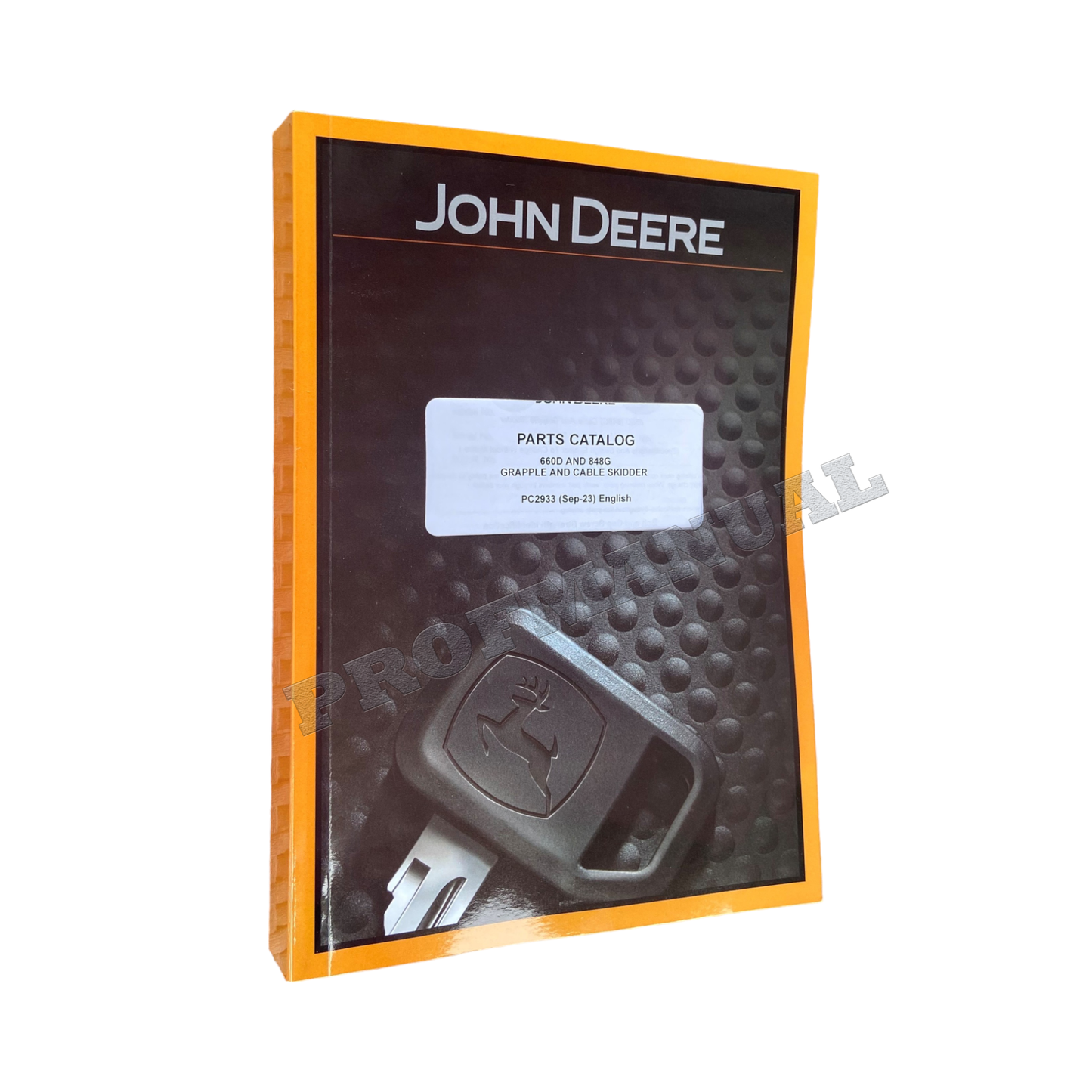 JOHN DEERE 660D 848G SKIDDER PARTS CATALOG MANUAL