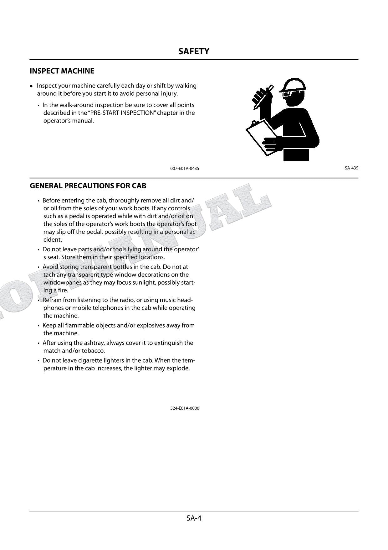 HITACHI ZX210W-3 ZX220W-3 Excavator Service manual Troubleshooting