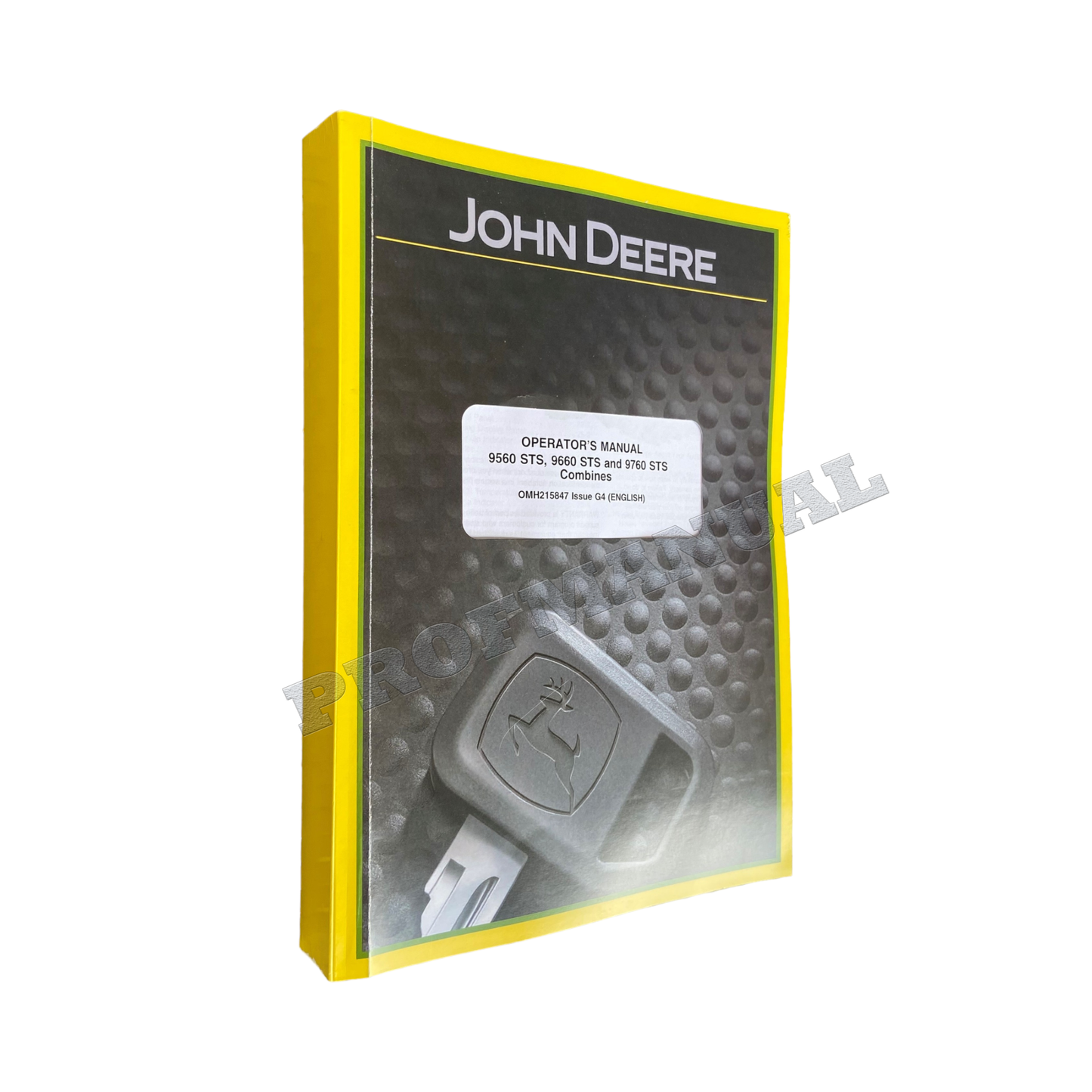 JOHN DEERE 9560 9660 9760 STS COMBINE OPERATORS MANUAL + !BONUS!