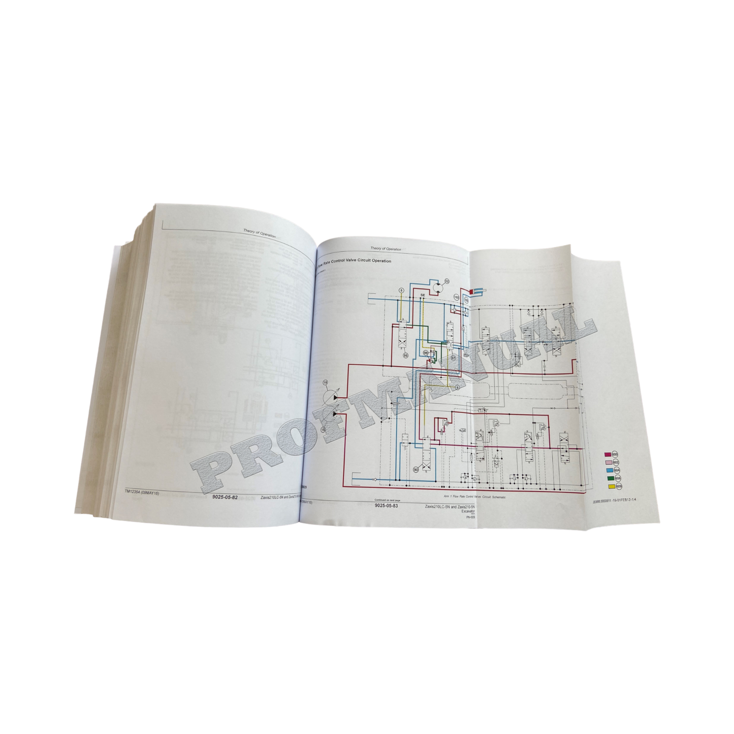 HITACHI ZAXIS210LC-5N ZAXIS210-5N BAGGERBETRIEB TEST SERVICEHANDBUCH