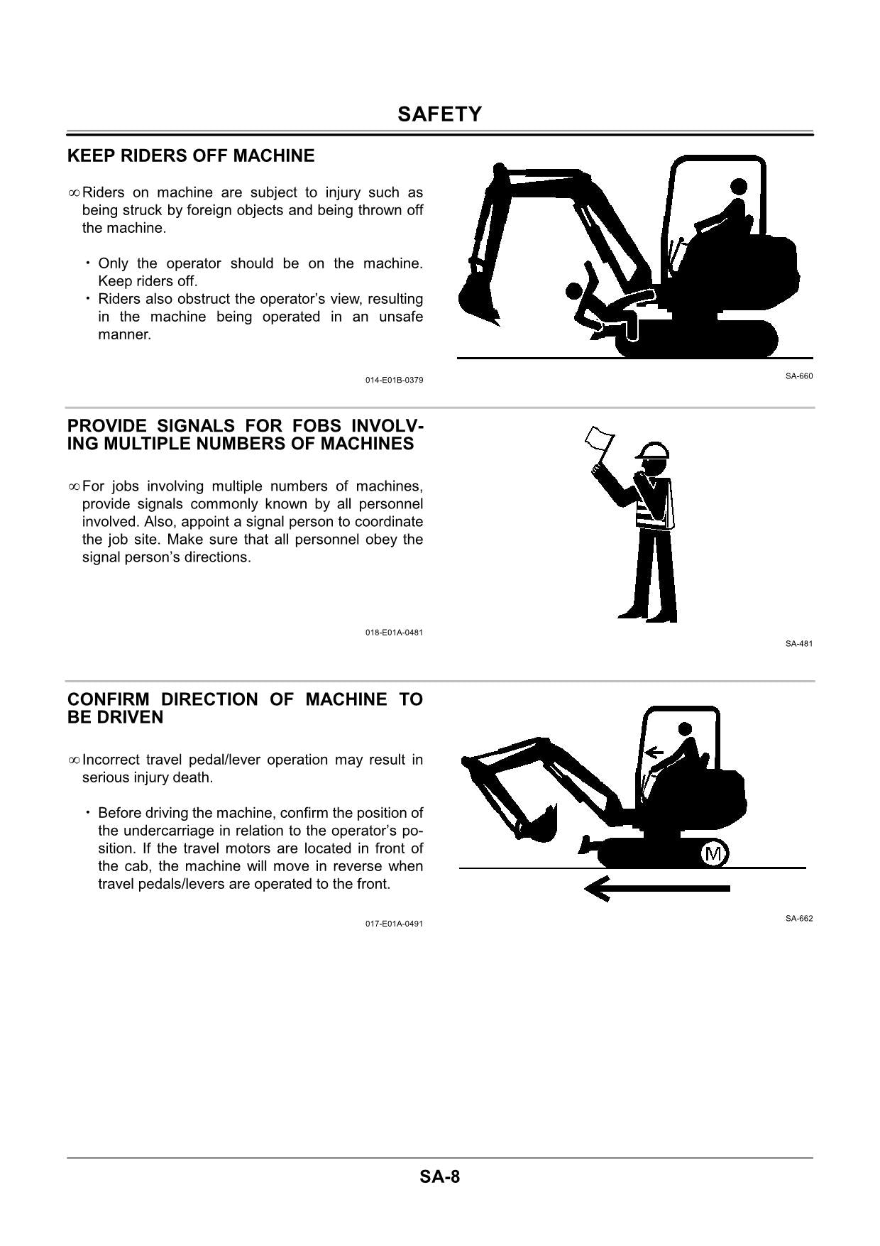 Hitachi ZX40U ZX50U Excavator Service manual Up to S.N. 007000