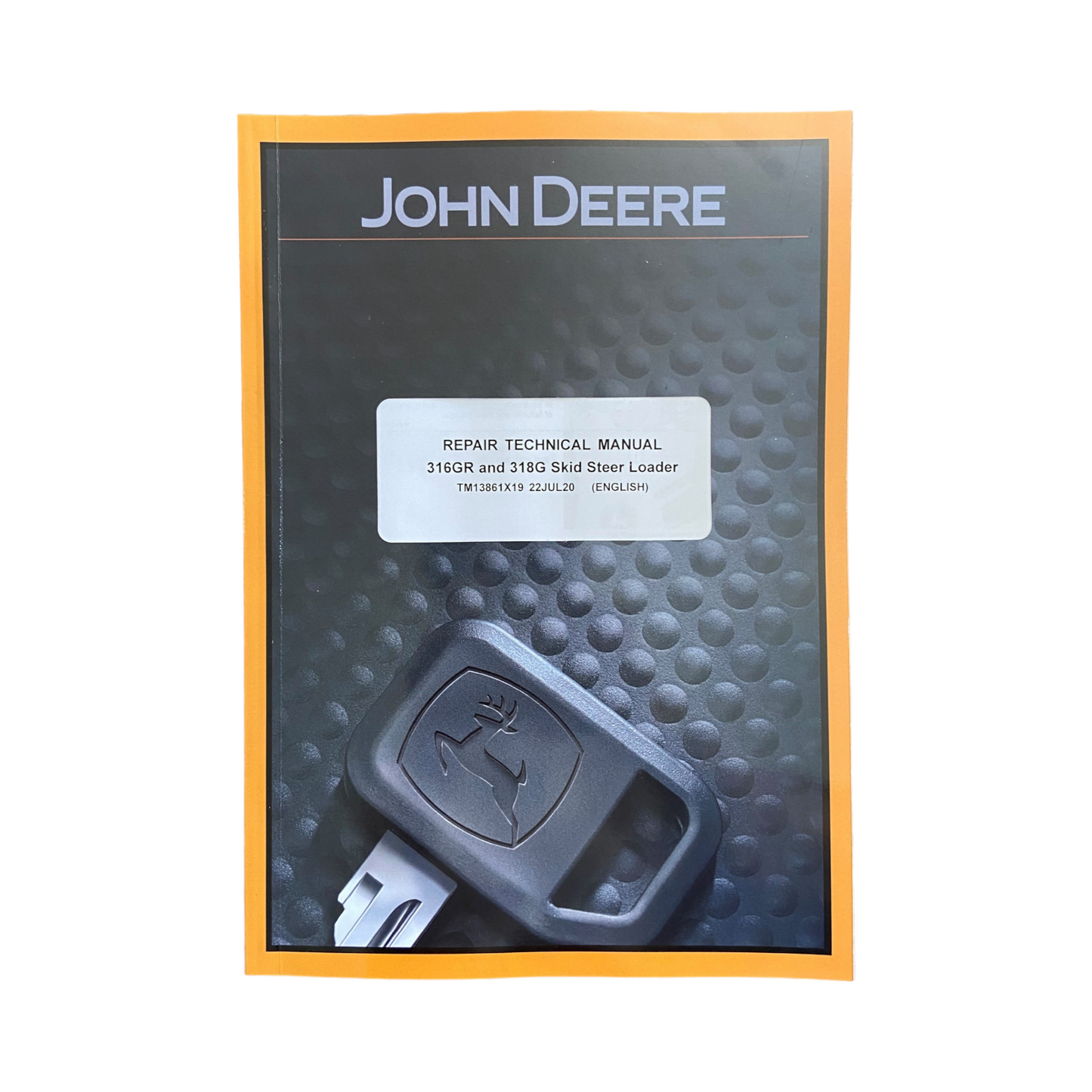 MANUEL D'ENTRETIEN ET DE RÉPARATION DE CHARGEUSE COMPACTE JOHN DEERE 316GR 318G + !BONUS!