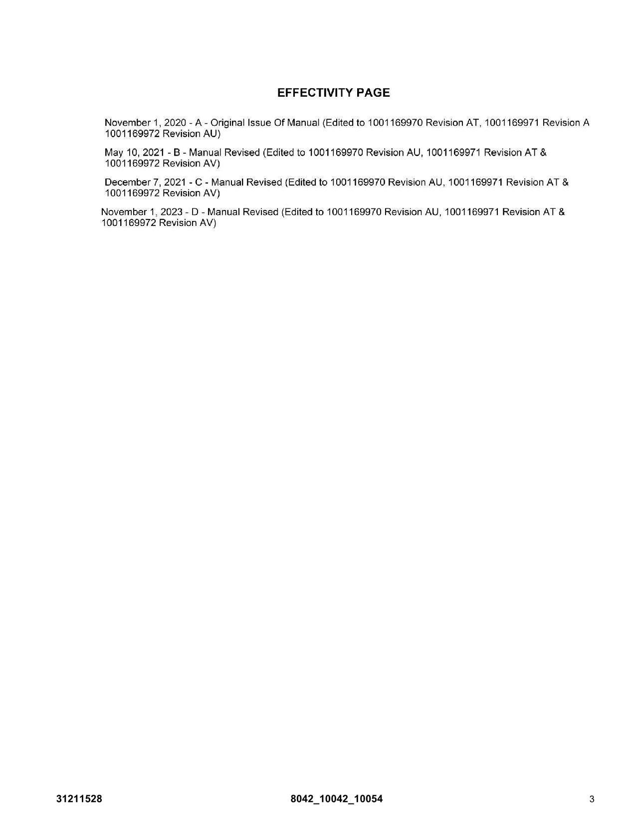 SKYTRAK 10042 10054 8042 Telehandler Parts Catalog Manual